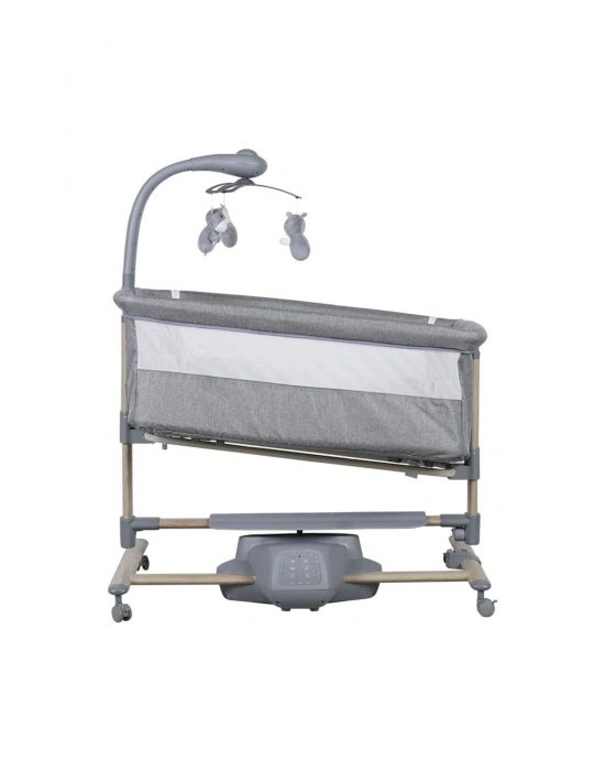 Carmela Anne Yanı Elektrikli Uzaktan Kumandalı Dönenceli Beşik