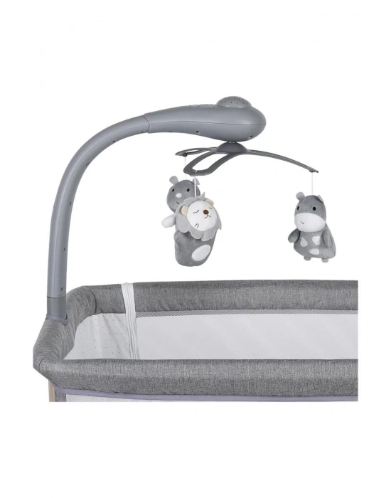 Carmela Anne Yanı Elektrikli Uzaktan Kumandalı Dönenceli Beşik