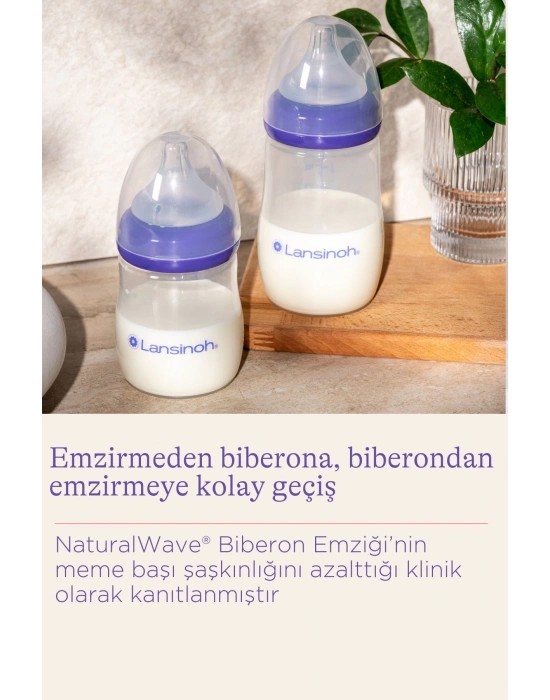 2 X 160 ml Biberon ve NaturalWave® Biberon Emziği (1 Ay+)