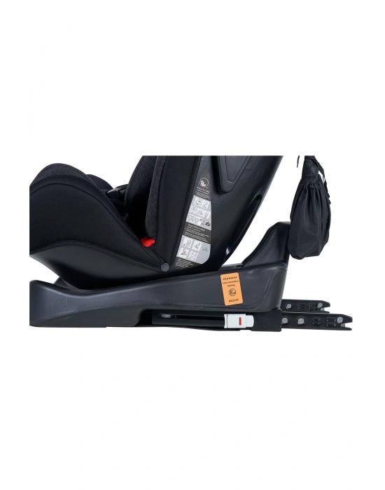 4088 Strong Fix 0-36 kg Isofixli Oto Koltuğu Füme - 360° Dönebilen Strongfix