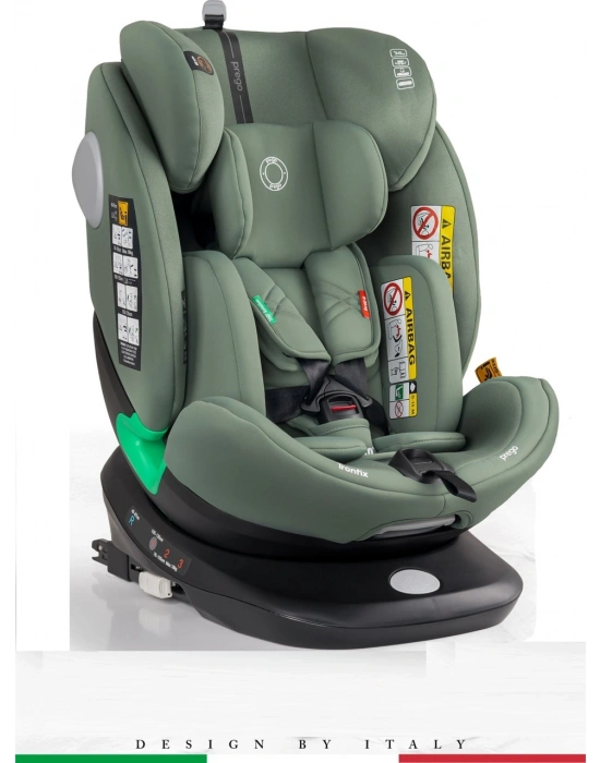 Tronfix 360 Derece Dönebilen 0-36 Kg Isofixli I-size Oto Koltuğu Yeşil