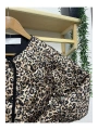 Kapitone Leopar Ceket