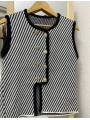 ÇİZGİLİ MUADİL TRİKO YELEK