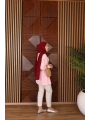 Geniş Kemerli Poplin Gömlek - Pembe