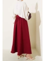 Krep Kumaş Etek