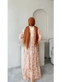 Öyküm Çiçekli Elbise - Sarı