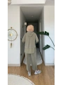 Paraşüt Detaylı Pantolonlu Spor Takım - Yeşil