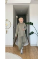Paraşüt Detaylı Pantolonlu Spor Takım - Yeşil