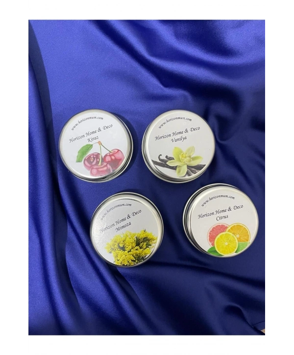 4lLÜ METAL KUTULU KOKULU MUM SETİ