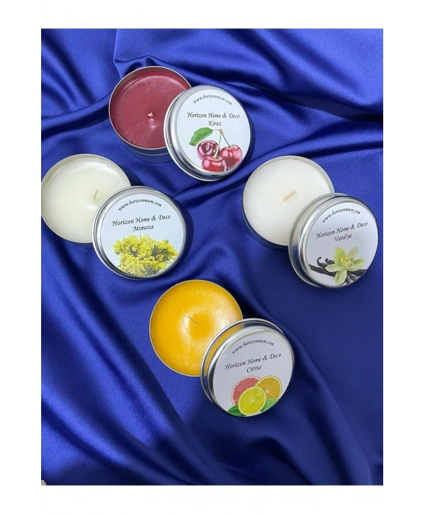 4lLÜ METAL KUTULU KOKULU MUM SETİ