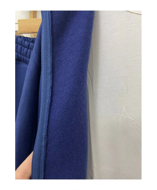 Kadın 3iplik Şardonlu Kapüşonlu Eşofman Takımı