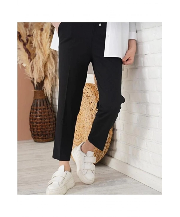 DOUBLE KUMAŞ HAVUÇ PANTOLON