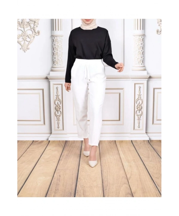 DOUBLE KUMAŞ HAVUÇ PANTOLON