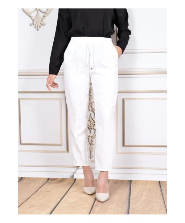 DOUBLE KUMAŞ HAVUÇ PANTOLON