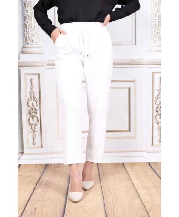 DOUBLE KUMAŞ HAVUÇ PANTOLON