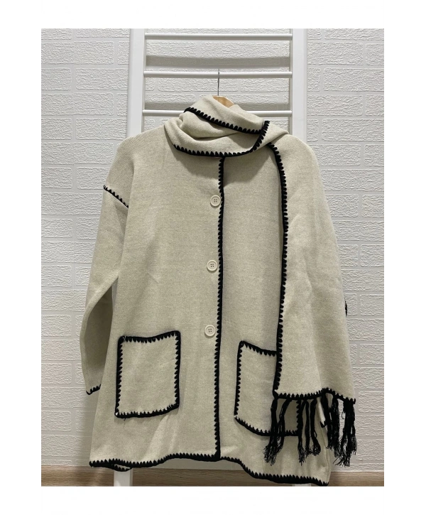 KADIN ATKILI TRİKO HIRKA