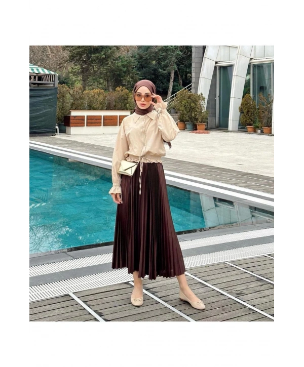 İNCE SIK PİLİSELİ ETEK