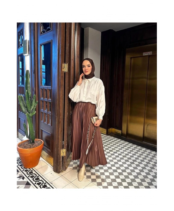 İNCE SIK PİLİSELİ ETEK