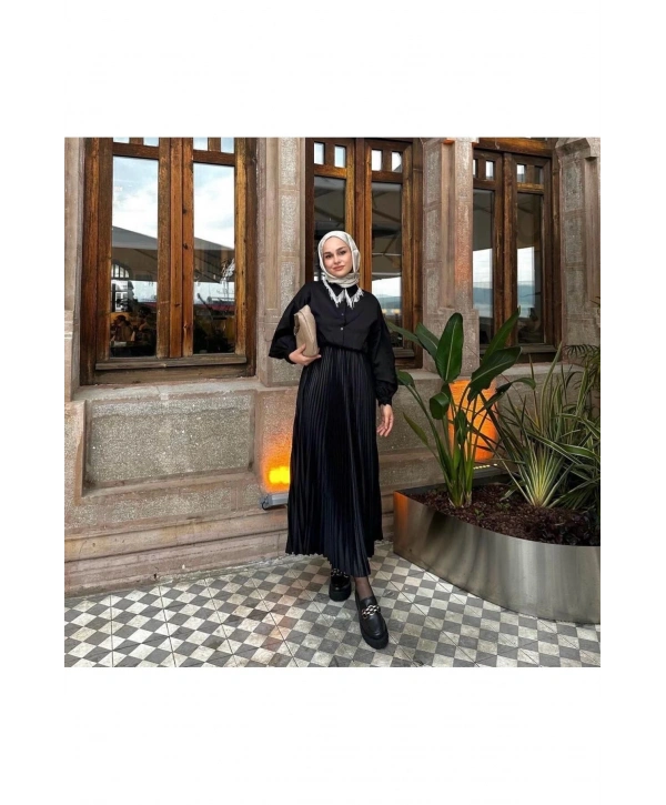 İNCE SIK PİLİSELİ ETEK