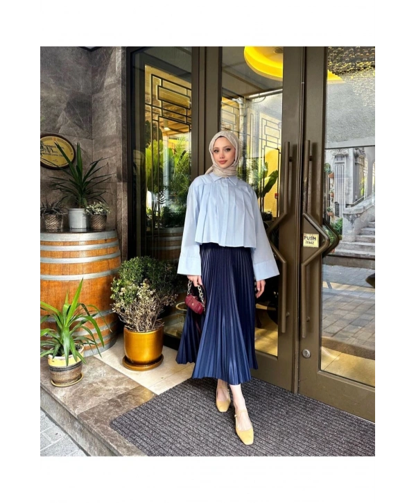 İNCE SIK PİLİSELİ ETEK