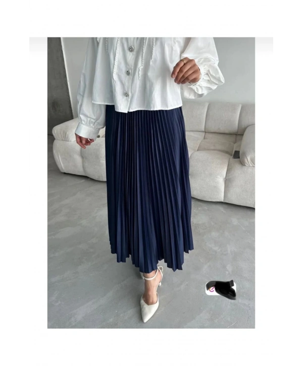 İNCE SIK PİLİSELİ ETEK