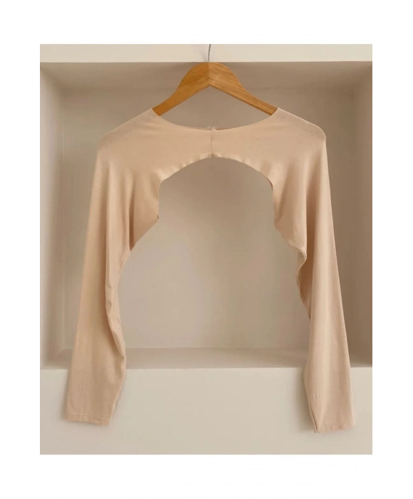 BOYUNDAN GEÇİRMELİ SIFIR YAKA KOLLUK