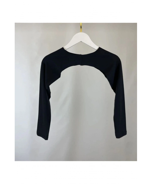 BOYUNDAN GEÇİRMELİ SIFIR YAKA KOLLUK