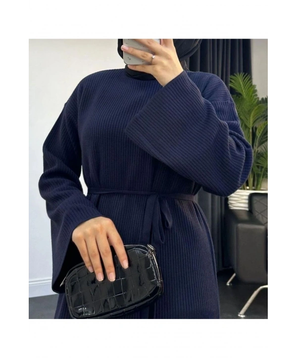 SALAŞ KOL TRİKO ELBİSE