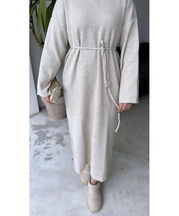 SALAŞ KOL TRİKO ELBİSE