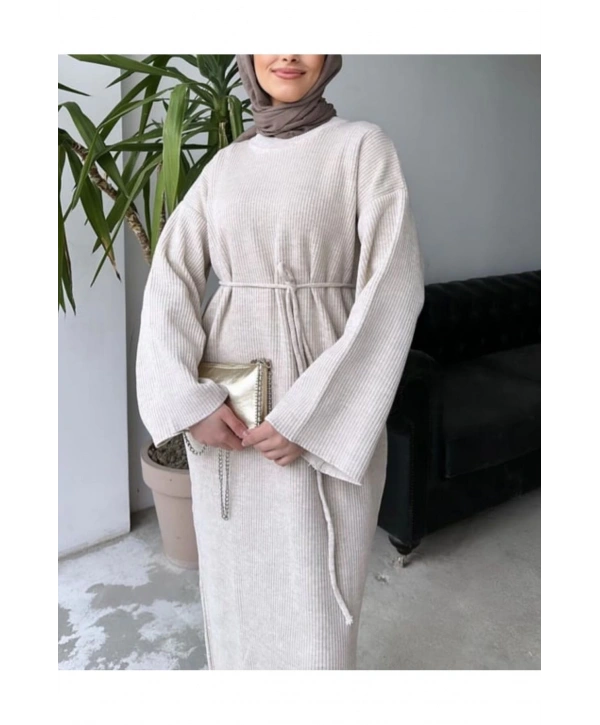 SALAŞ KOL TRİKO ELBİSE