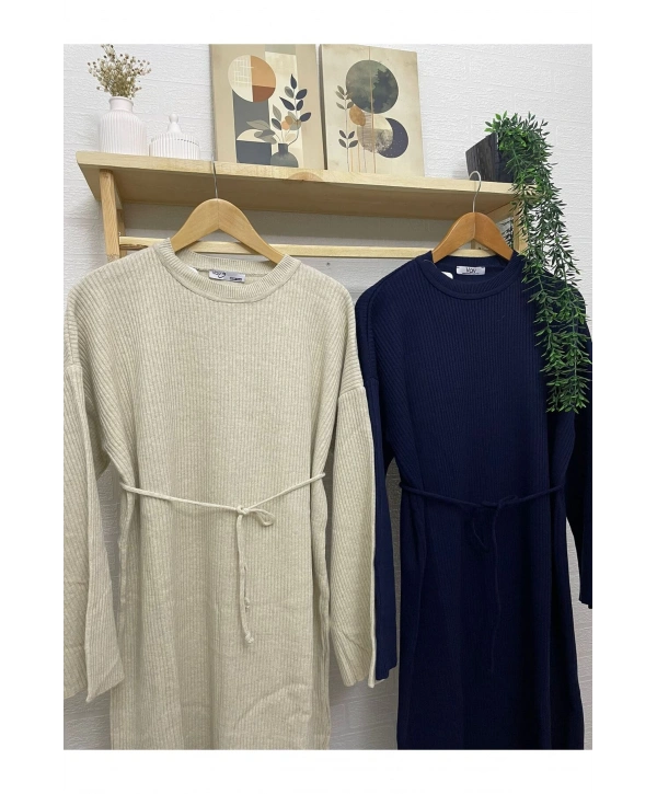 SALAŞ KOL TRİKO ELBİSE