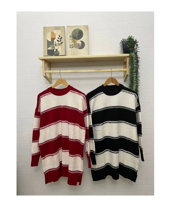 TRİKO KAZAK - KADIN OVERSİZE