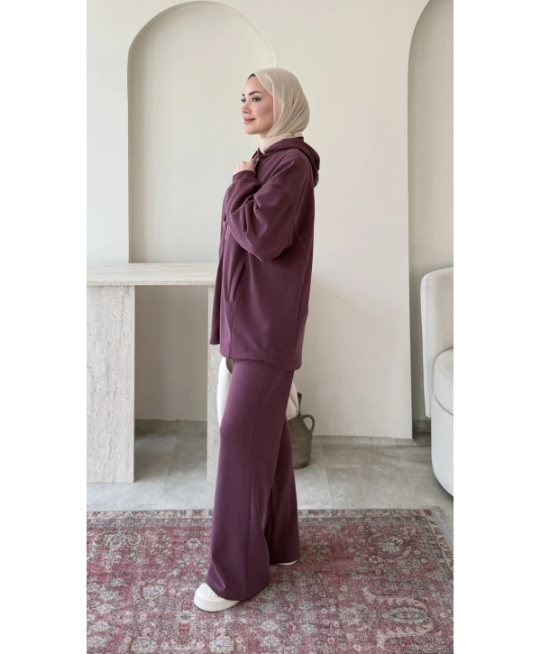 Aura İkili Takım - Mürdüm