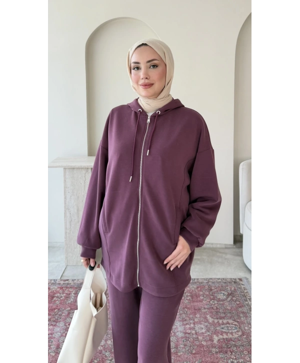 Aura İkili Takım - Mürdüm