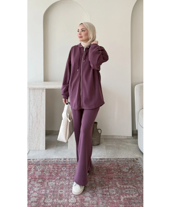 Aura İkili Takım - Mürdüm