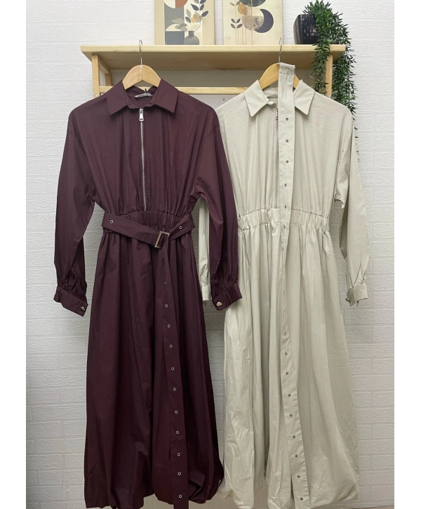 Balon Etekli Tasarım Elbise