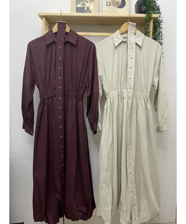 Balon Etekli Tasarım Elbise