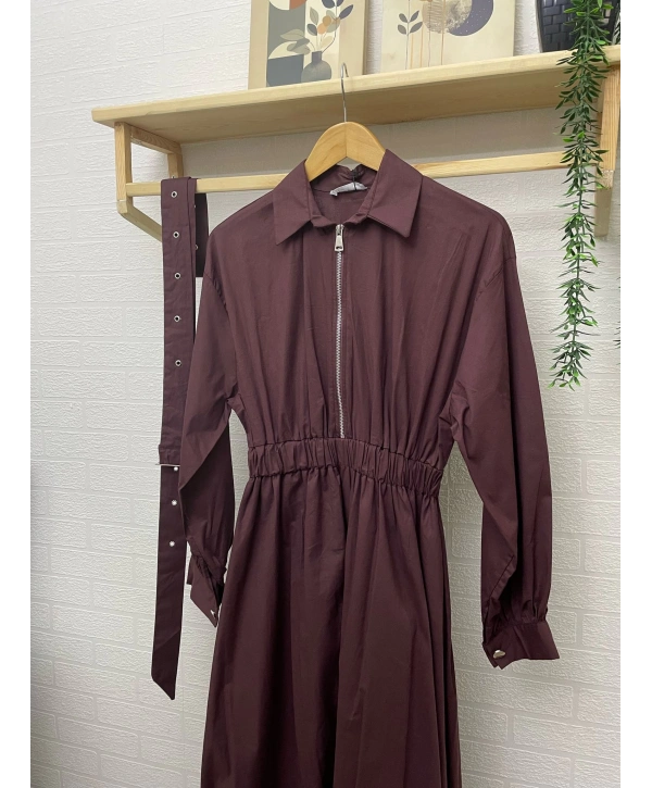 Balon Etekli Tasarım Elbise