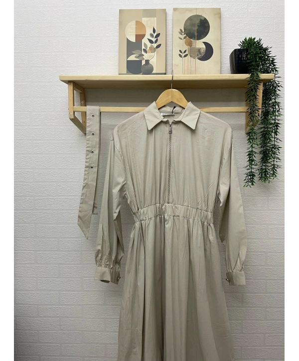 Balon Etekli Tasarım Elbise