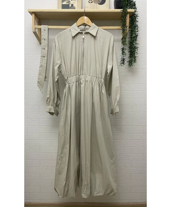 Balon Etekli Tasarım Elbise