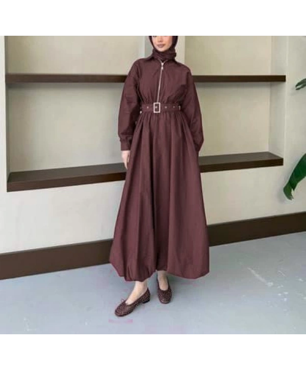 Balon Etekli Tasarım Elbise