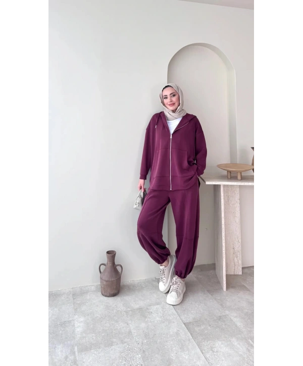 Bilek Lastikli Spor Takım - Bordo