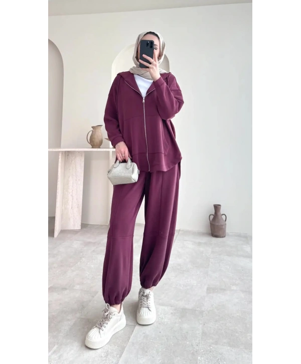 Bilek Lastikli Spor Takım - Bordo