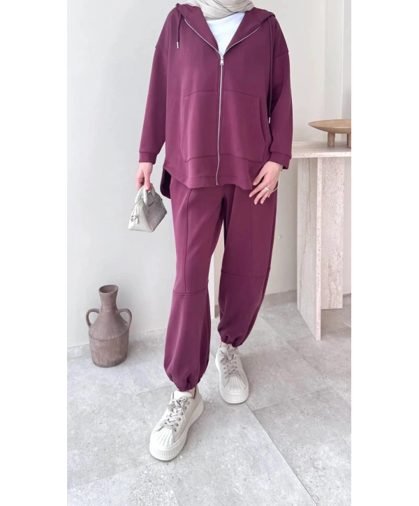 Bilek Lastikli Spor Takım - Bordo