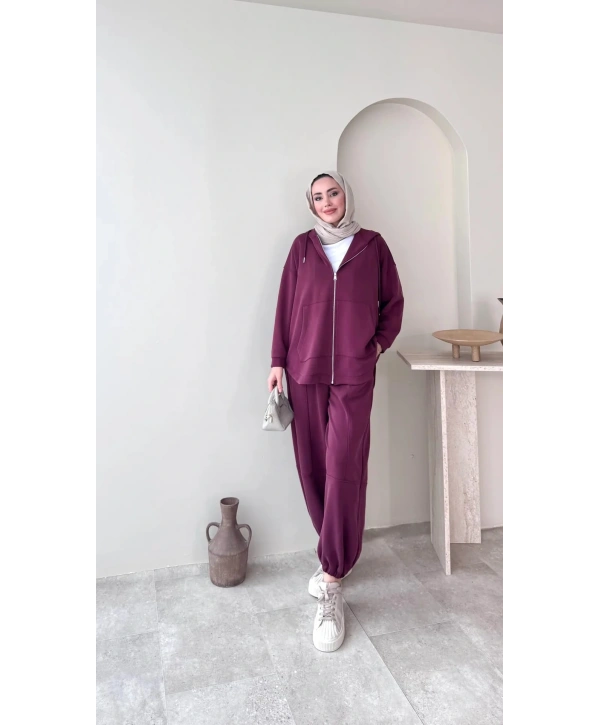 Bilek Lastikli Spor Takım - Bordo