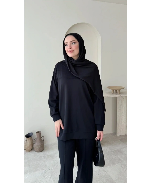 Biye Detaylı Takım - Siyah