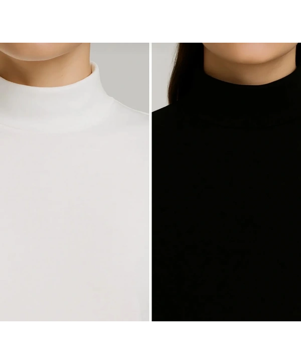 Boğazlı Yaka Kolsuz Badi - 2li Set