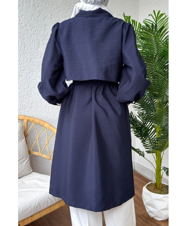 Bolero Detaylı Trenç