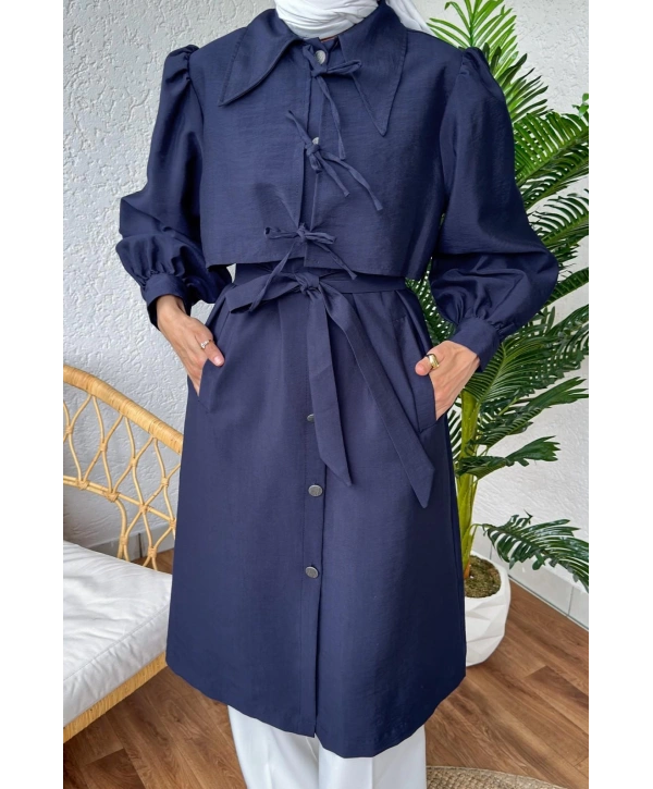 Bolero Detaylı Trenç