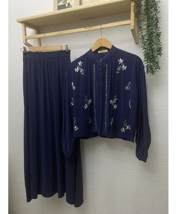 Boncuk İşlemeli İkili Takım